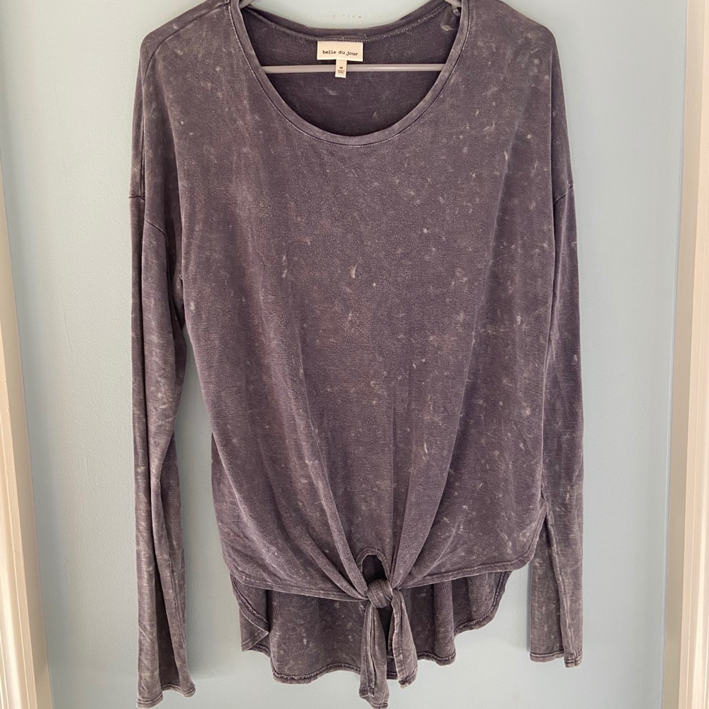 Long Sleeve Tie-Dye Shirt